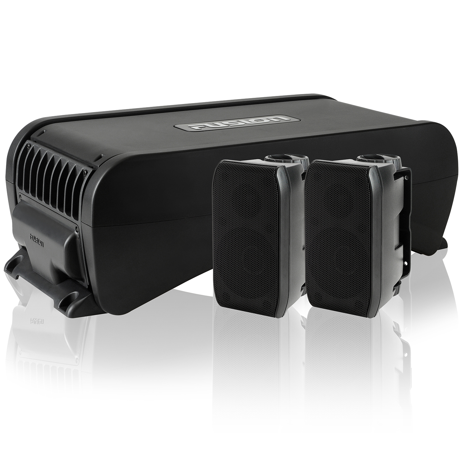 FUSION Active Subwoofer with in-built 4 Channel Amplifier MS-AB206 | e-boat